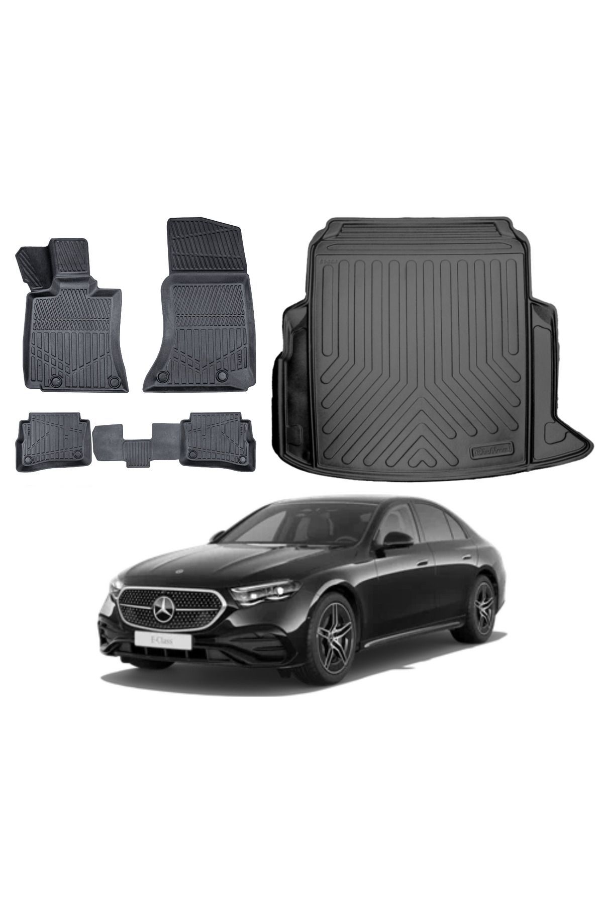 Mercedes E Serisi W214 2025 Model Bagaj Havuzu Paspas Takımı Eva Serisi