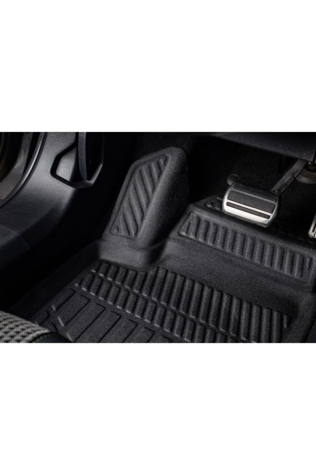 DFSK E5 Plug-in 2024 Ve Sonrası 4.5D Plus Havuzlu Siyah Paspas Takımı Yumuşak