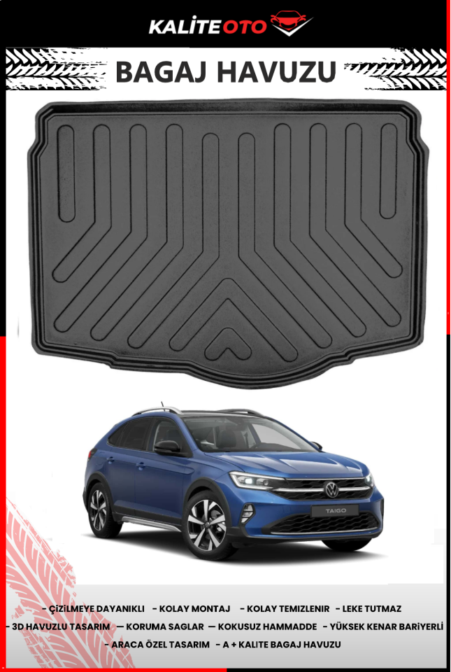 Volkswagen Taigo Alt Kademe 4D Bagaj Havuzu