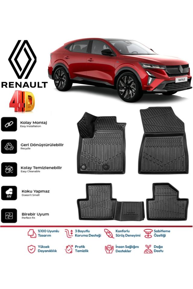 Renault Rafale 2025 Model 4D Havuzlu Paspas