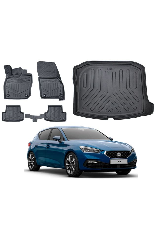 Seat Leon 2024 Model Bagaj Havuzu Paspas Takımı Maxi Eva Serisi