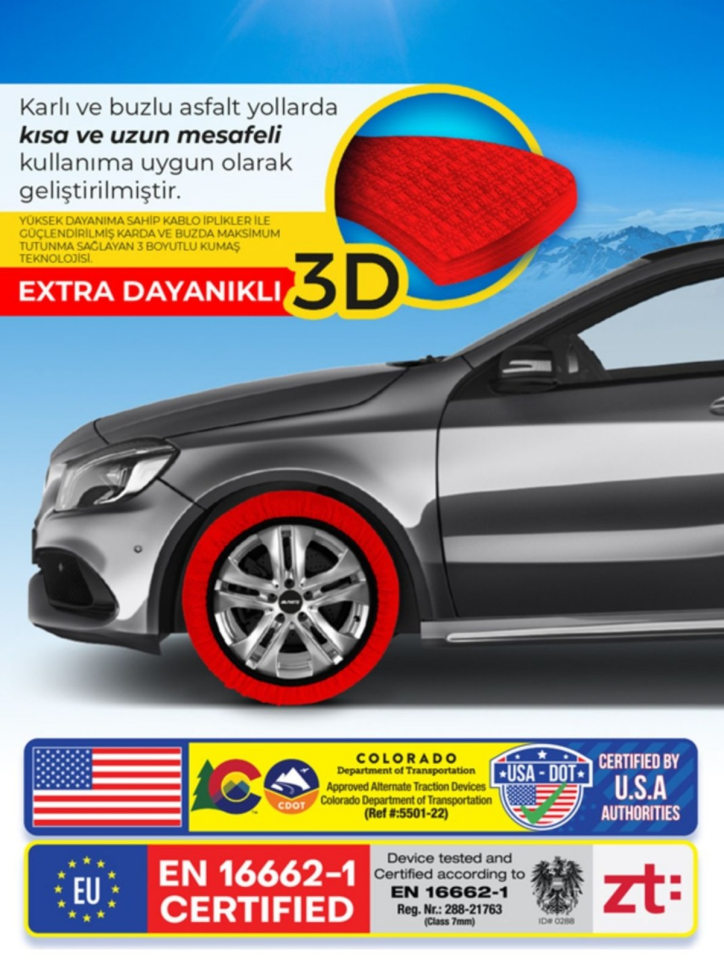 MATTE KAR ÇORABI ACTIVE X-SMALL