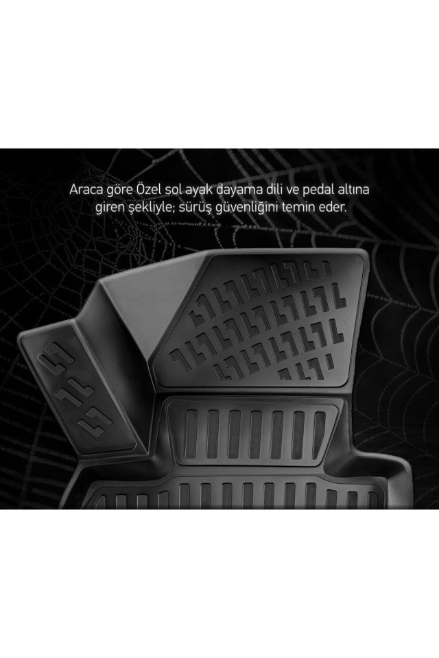 Citroen Berlingo 2019 Sonrası Feel Paket 4D Havuzlu Paspas