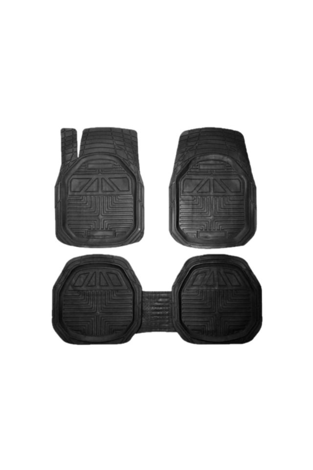 Honda Jazz 2002-2008 Uyumlu Kokusuz 3d Bagaj Havuzu+3d Extra Siyah Havuzlu Paspas