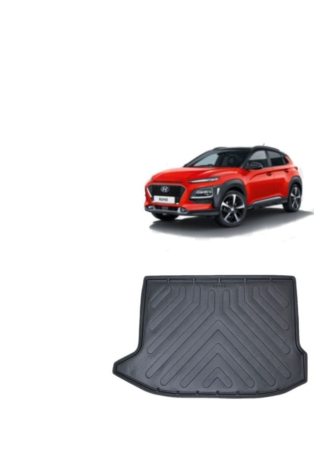 Hyundai Kona 2018 Elektrikli Model (TEK CEPLİ) 3D Bagaj Havuzu
