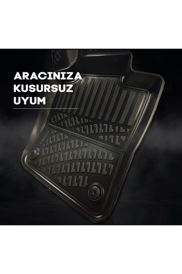 Ram Promaster City 2015-2022 ARACA ÖZEL ÜRETİM TAM UYUMLU 4.5D Havuzlu Paspas