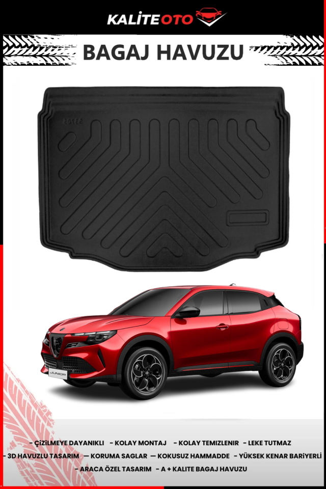 Alfa Romeo Junior İbrida 2024 Sonrası Üst Bagaj Havuzu