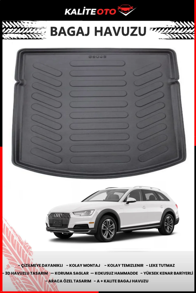 Audi A4 2015 Sonrası Station Vagon Bagaj Havuzu