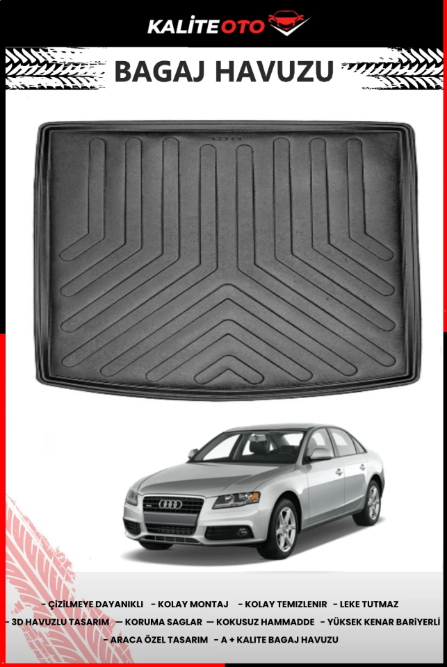 Audi A4 2001-2008 Sedan Bagaj Havuzu