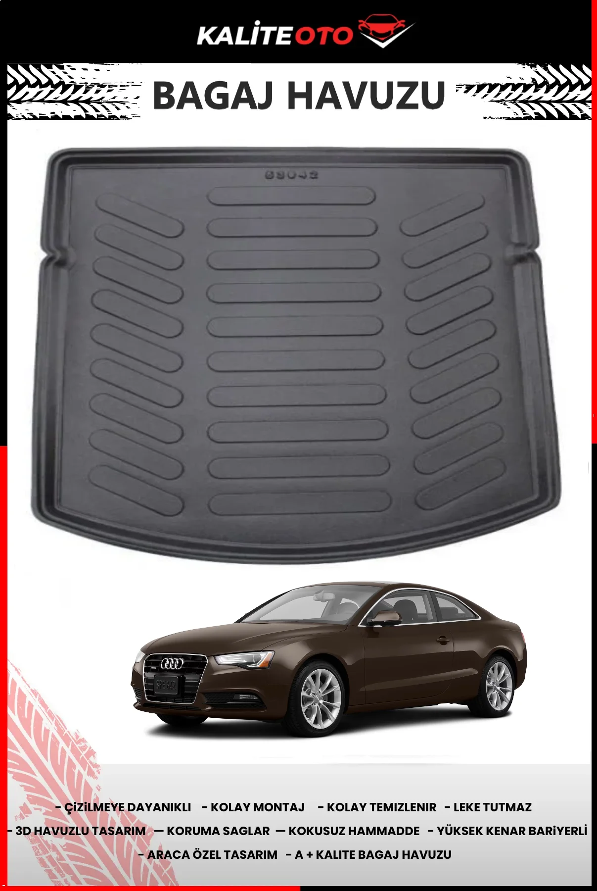 Audi A5 2007-2015 Sedan Bagaj Havuzu