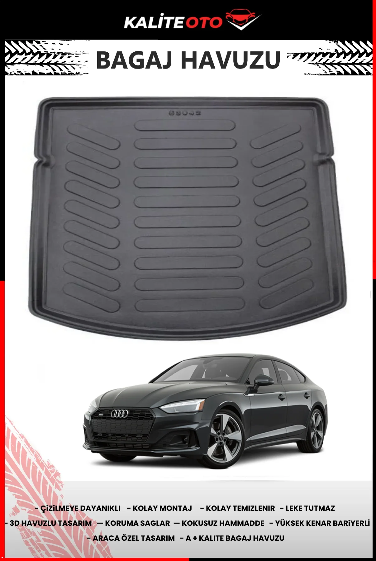 Audi A5 2015-2024 Sedan Bagaj Havuzu