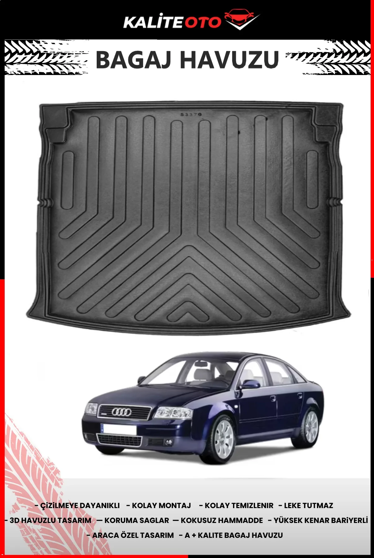 Audi A6 1997-2004 Sedan Bagaj Havuzu Sedan