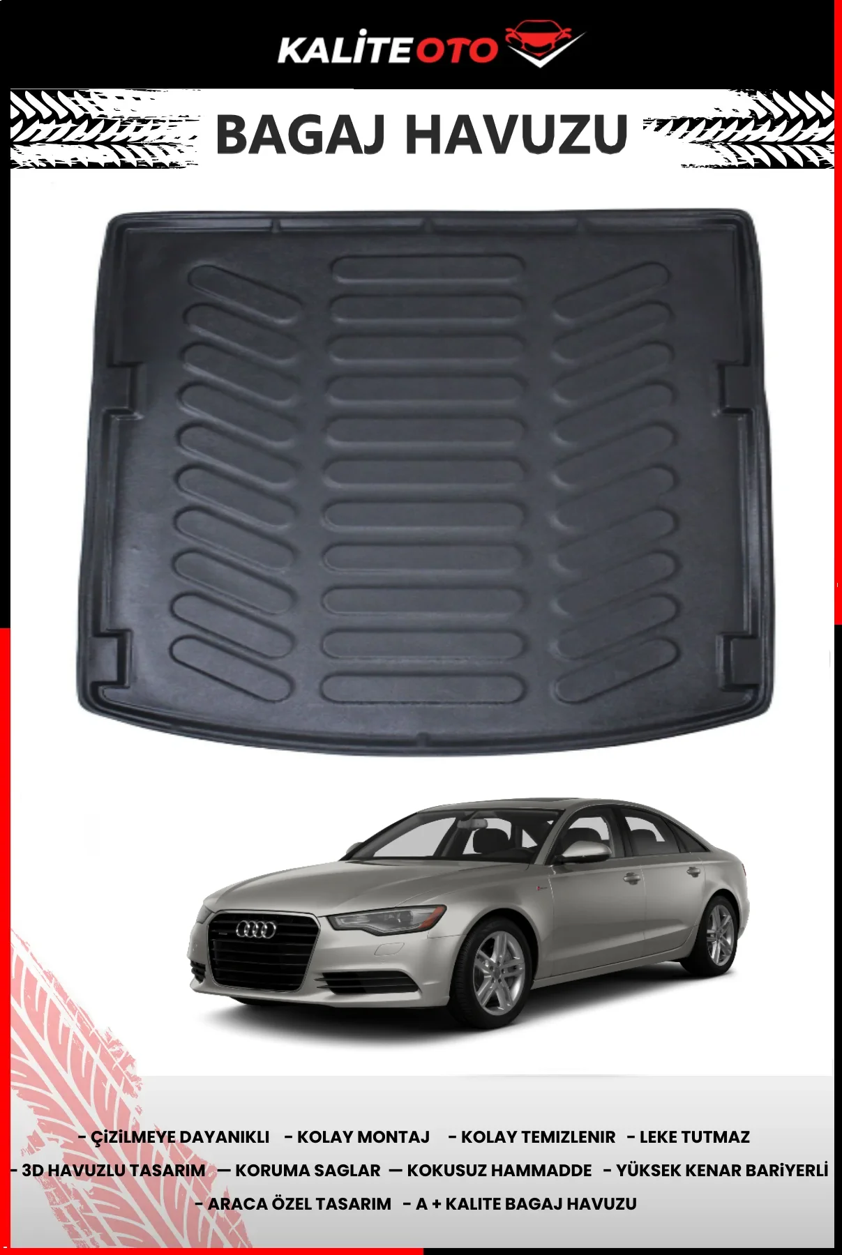 Audi A6 2011-2018 Sedan Bagaj Havuzu