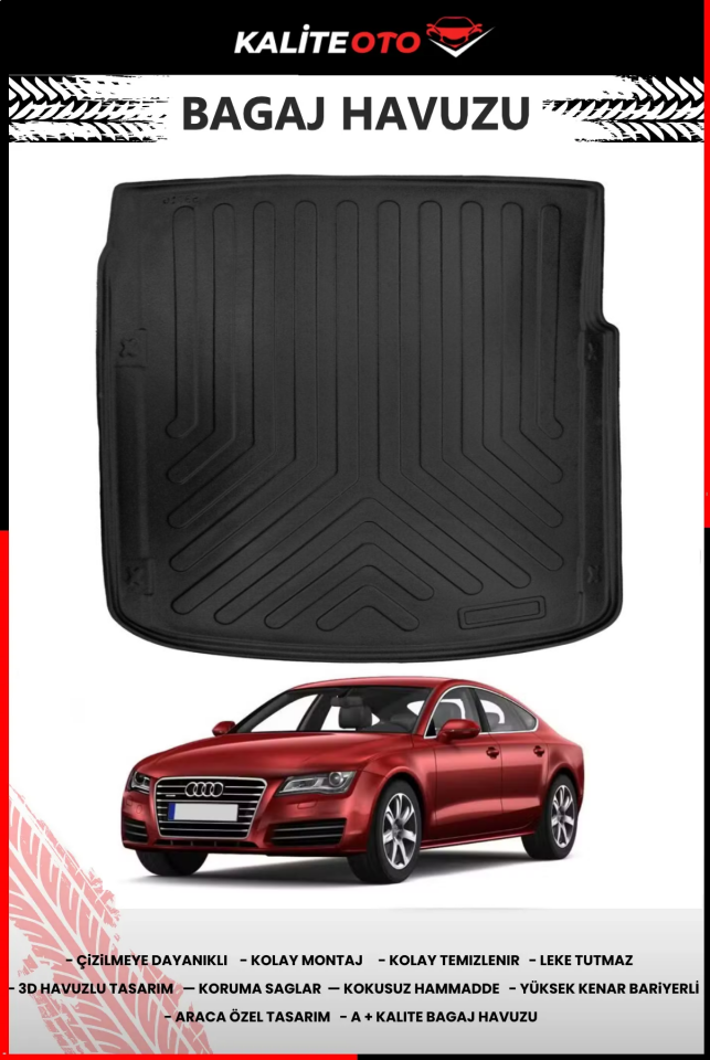 Audi A7 2010-2018 Sedan Bagaj Havuzu