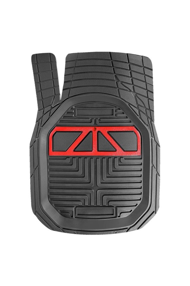 Honda Jazz 2002-2008 Uyumlu Kokusuz 3d Bagaj Havuzu+3d Extra Kırmızı Havuzlu Paspas