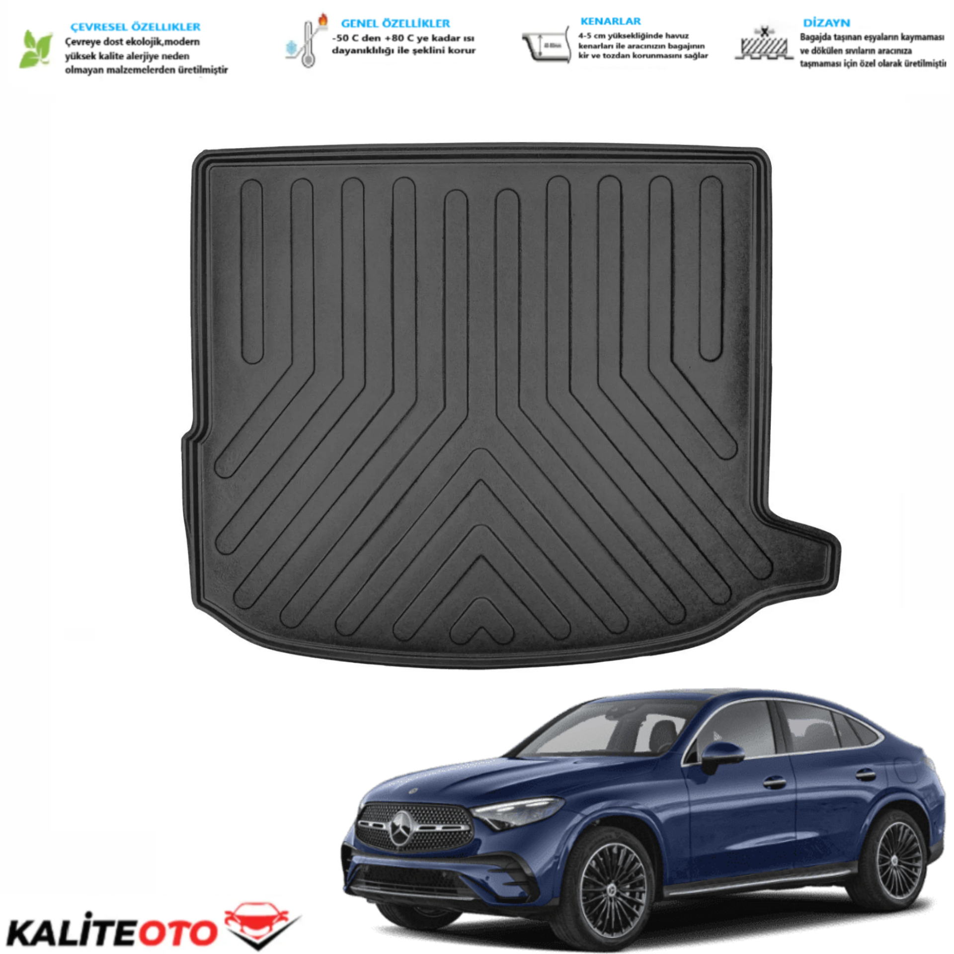 Mercedes GLC Coupe 2024 Model Bagaj Havuzu