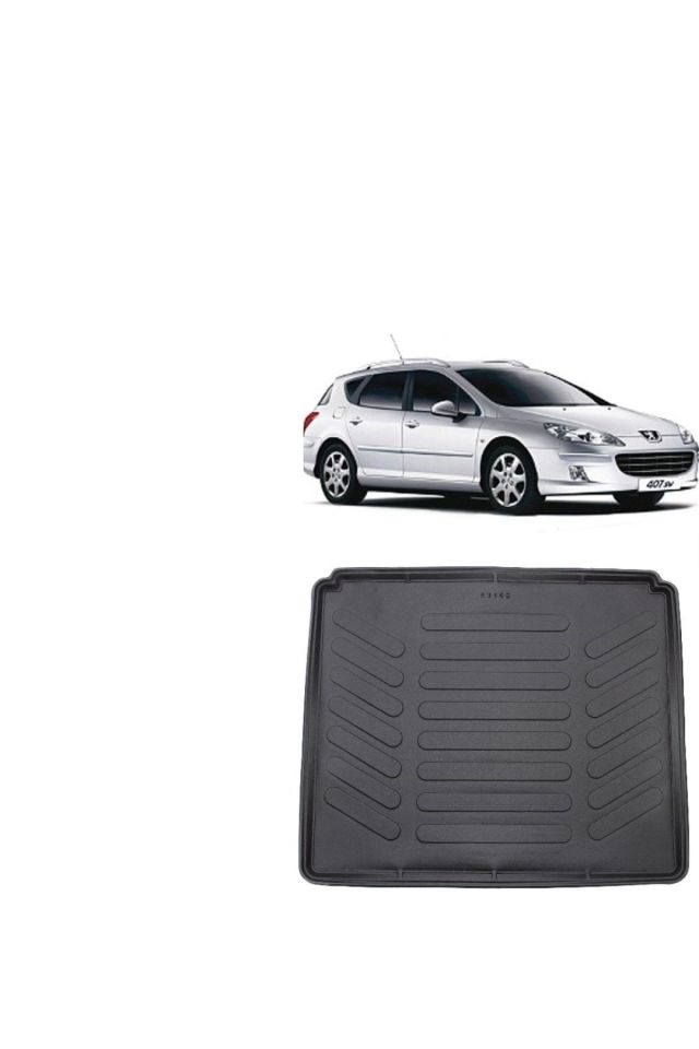Peugeot 407 Station Vagon 2011 Model 3d Bagaj Havuzu+3d Havuzlu Paspas Takımı Safir Siyah