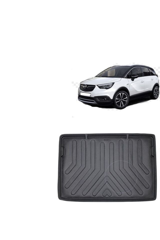Opel Crossland 2023 Model Üst Kademe 3D Bagaj Havuzuu