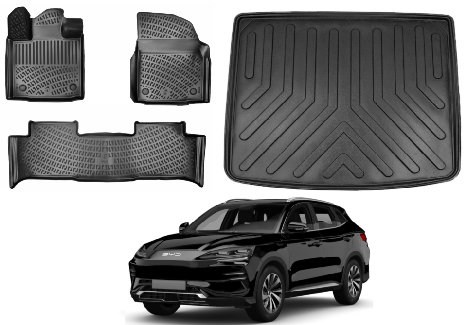 Byd Seal U DM-i 2023 Sonrası Bagaj Havuzu+3D Araca Özel Paspas Takımı
