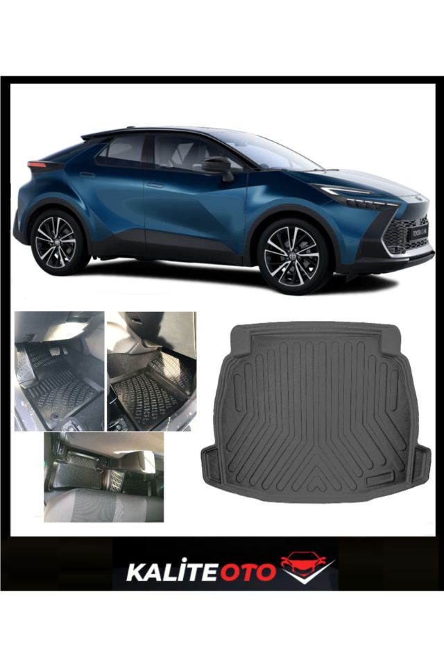 Toyota C-HR 2023 Sonrası Bagaj Havuzu+Paspas Seti
