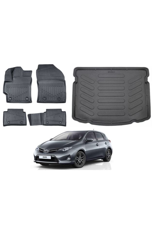 Toyota Auris 2018 Model Bagaj Havuzu Paspas Takımı Pro Eva Serisi