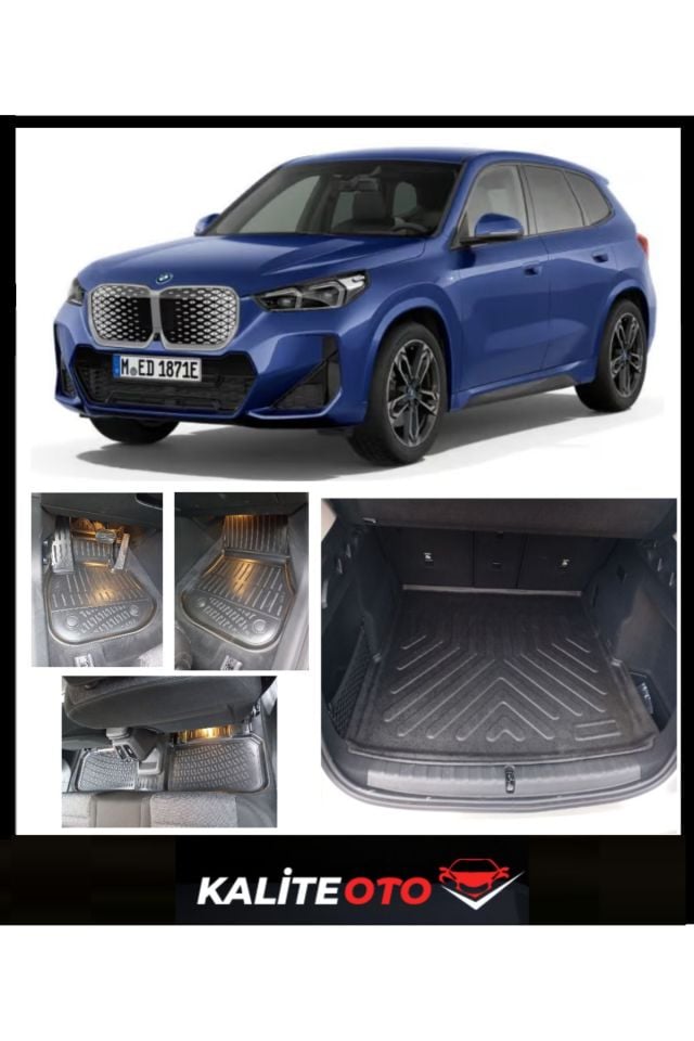 Bmw İX1 2023 Ve Sonrası Paspas Ve Bagaj Havuzu Seti