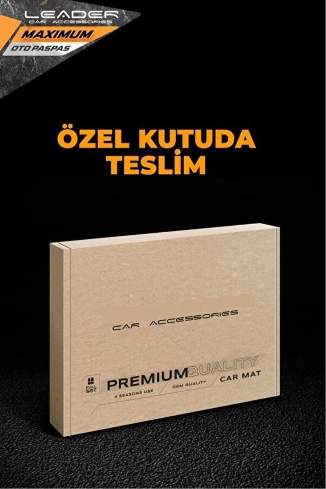 Toyota Proace City 2024 Model 3D Bagaj Havuzu+3D Havuzlu Maximum Kırmızı Kromlu Paspas