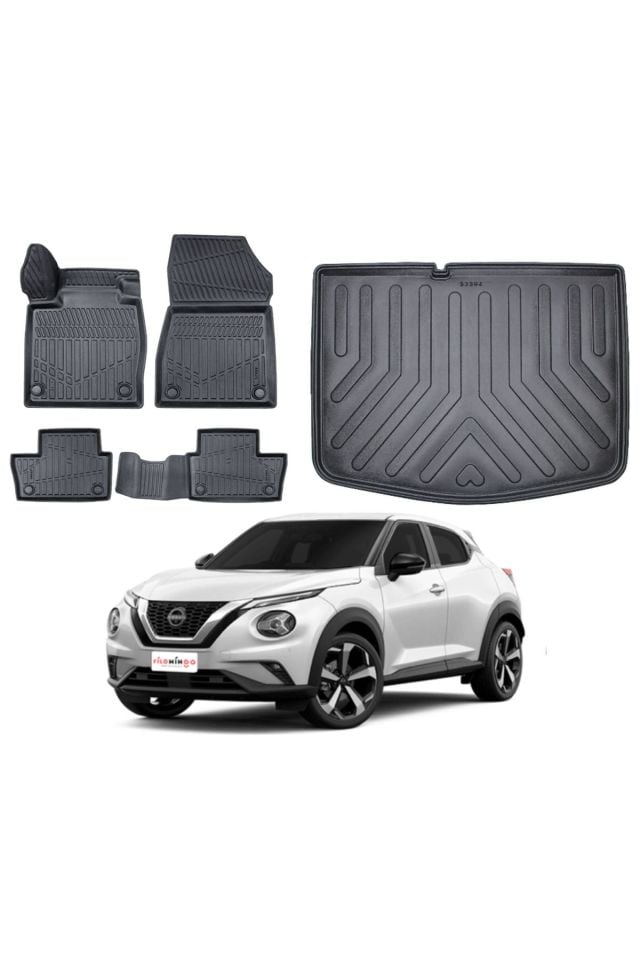 Nisan Juke 2025 Model Alt Bagaj Havuzu Paspas Takımı Pro Eva Serisi