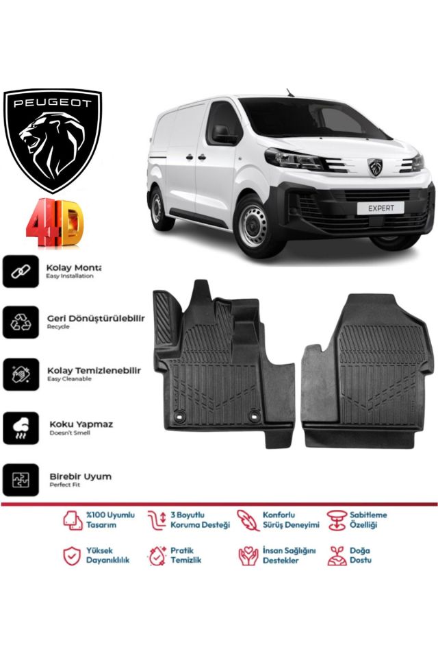 Peugeot Expert Panelvan 2020 Model 4D Havuzlu Paspas