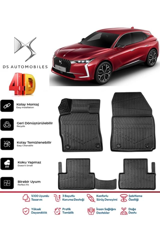 DS4 2024 Model 4D Havuzlu Paspas
