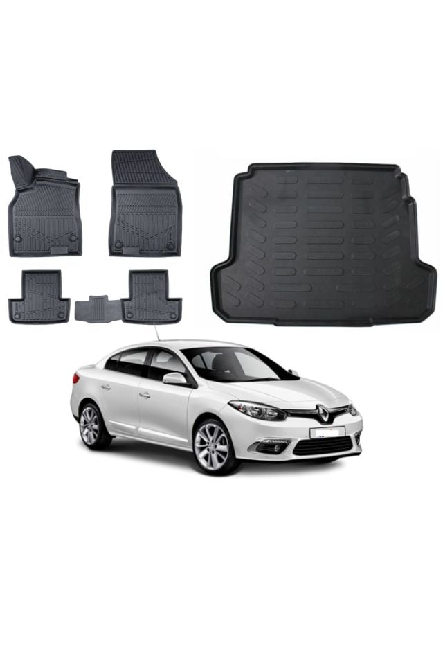 Renault Fluence 2011 Model Bagaj Havuzu Paspas Takımı Maxi Eva Serisi