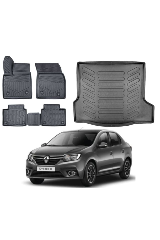 Renault Symbol  2015 Model Bagaj Havuzu Paspas Takımı Eva Serisi