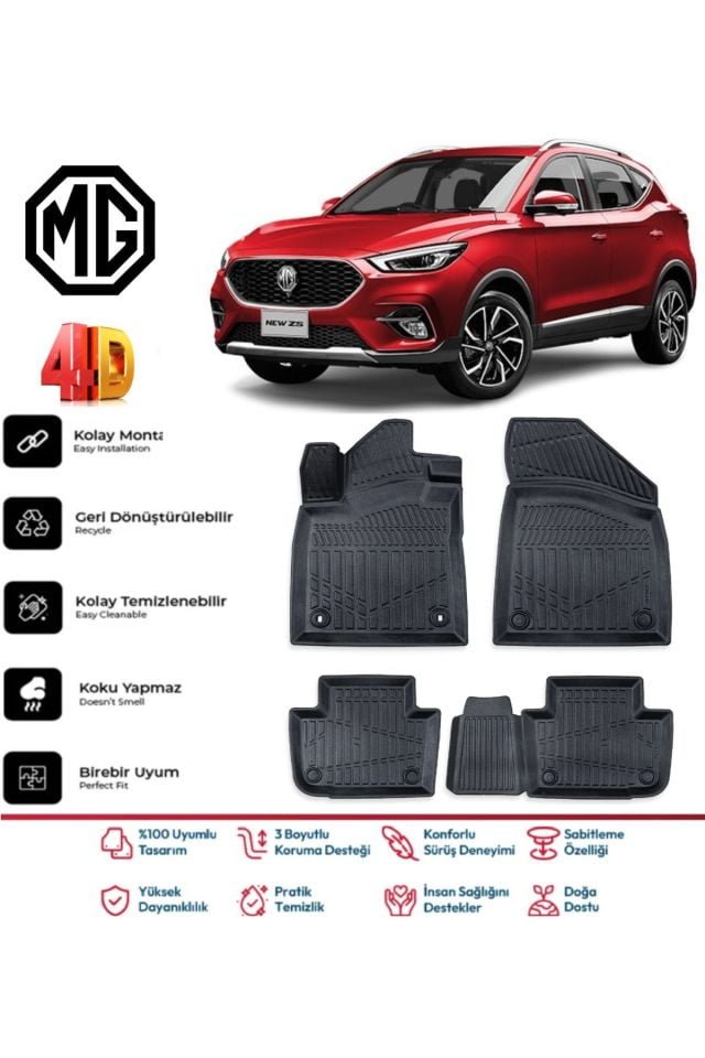 MG ZS Benzinli 2024 Model 4D Havuzlu Paspas