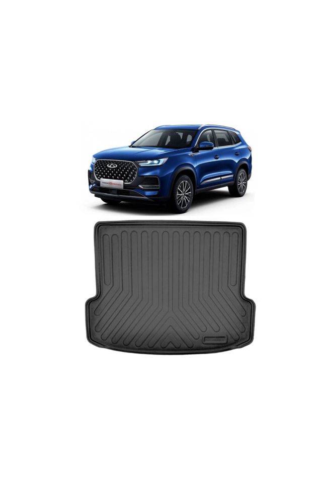 Chery Tiggo 8 Pro 2023 Model 3D Bagaj Havuzu+3D Havuzlu Araca Özel Paspas Takımı
