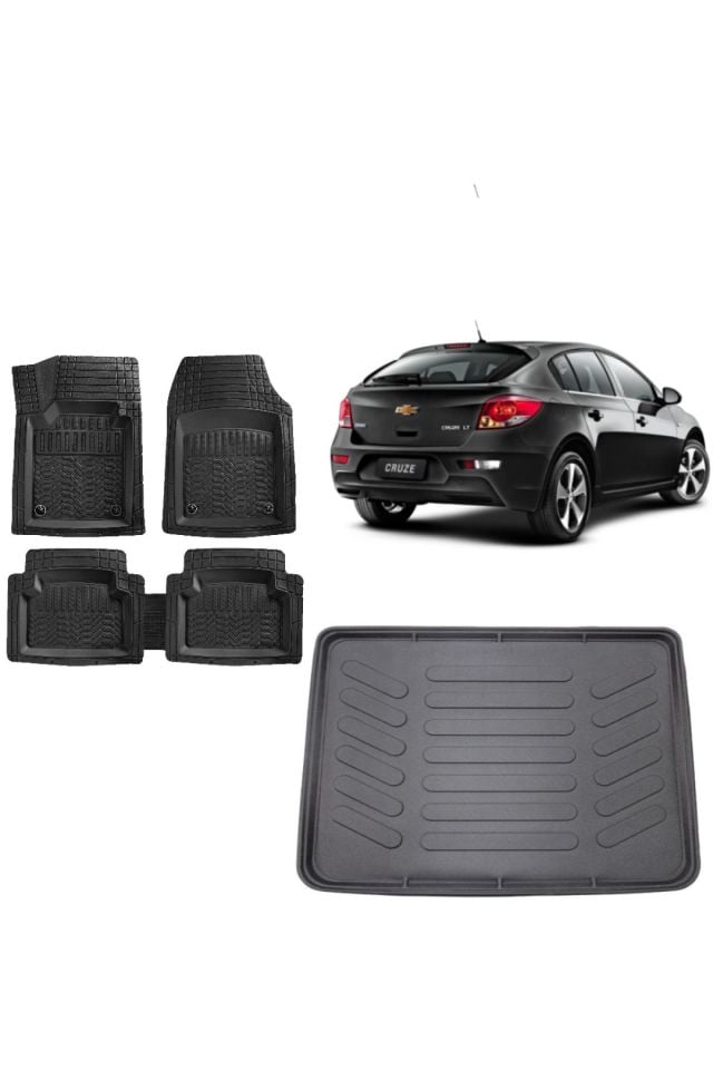 Chevrolet Cruze Hatchback 2012 Model Uyumlu 3d Bagaj Havuzu