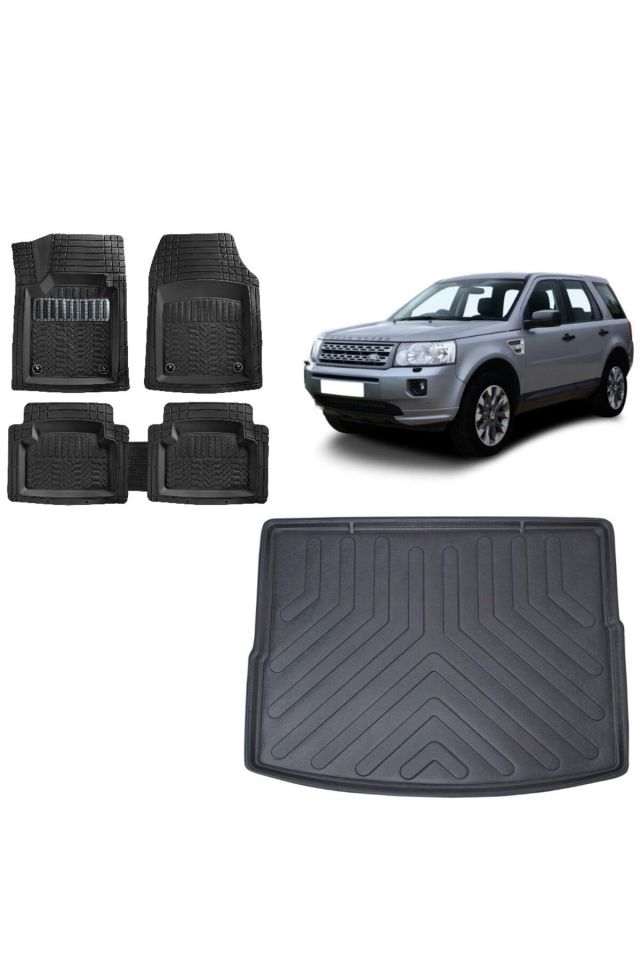 Land Rover Freelander 2 2011 Model Bagaj Havuzu+3D Havuzlu Maximum Karbon Kromlu Paspas