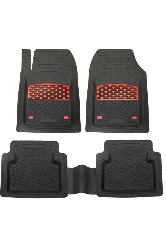 Şahin Doğan 1990 Model 3d Bagaj Havuzu+3d Kırmızı Uyumlu Kromlu Havuzlu Paspas Takımı