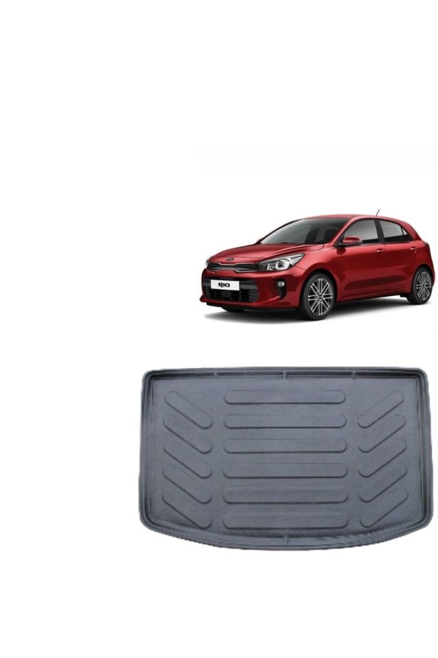 Kia Rio 2020 Model Hatchback 3d Bagaj Havuzu+3d Siyah Havuzlu Paspas Takımı
