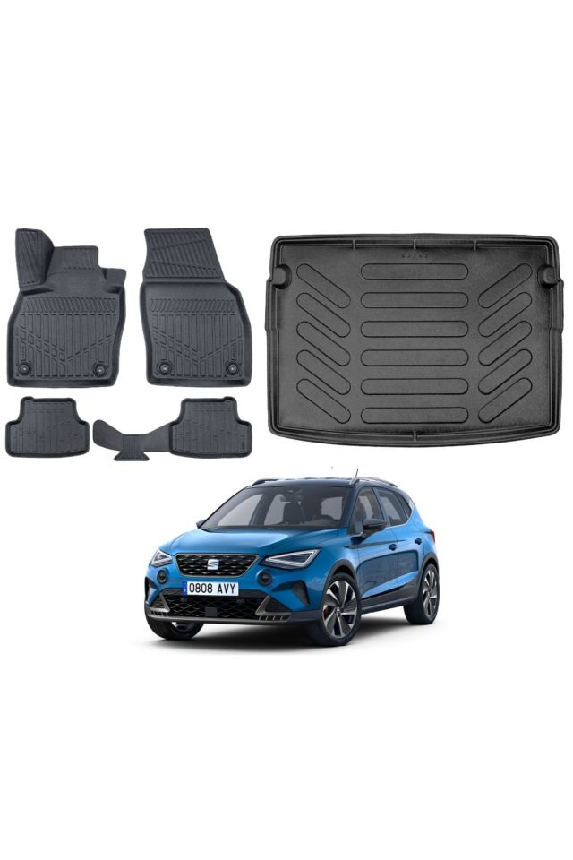 Seat Arona 2024 Model Üst Bagaj Havuzu Paspas Takımı Maxi Eva Serisi