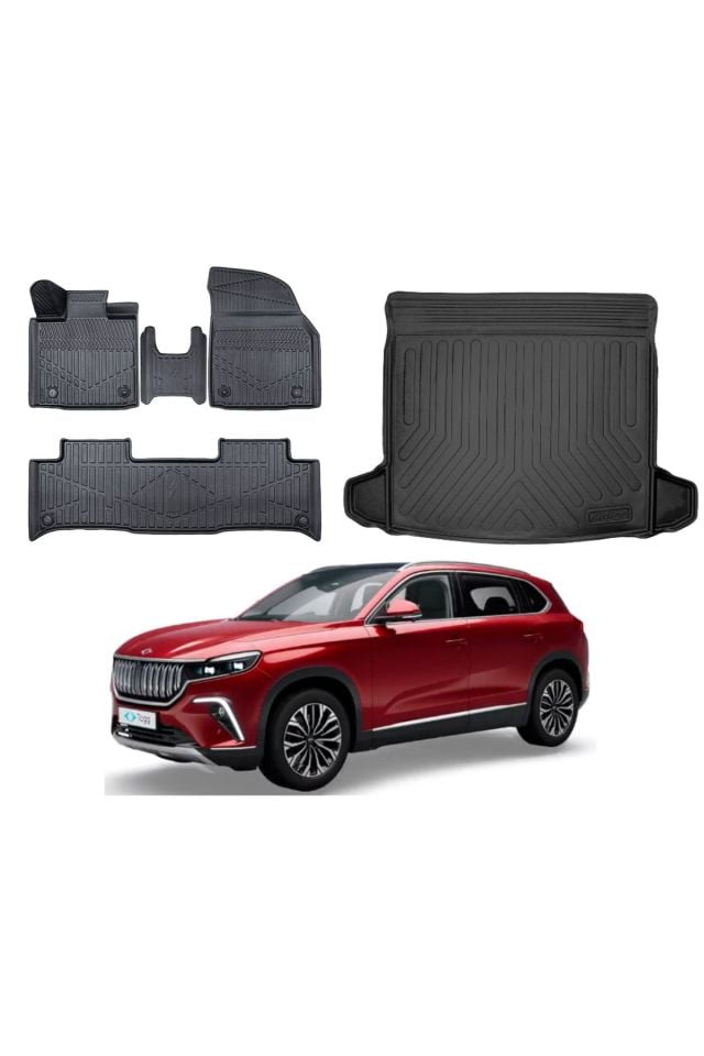 Togg T10X 2025 Model Bagaj Havuzu Paspas Takımı Maxi Eva Serisi