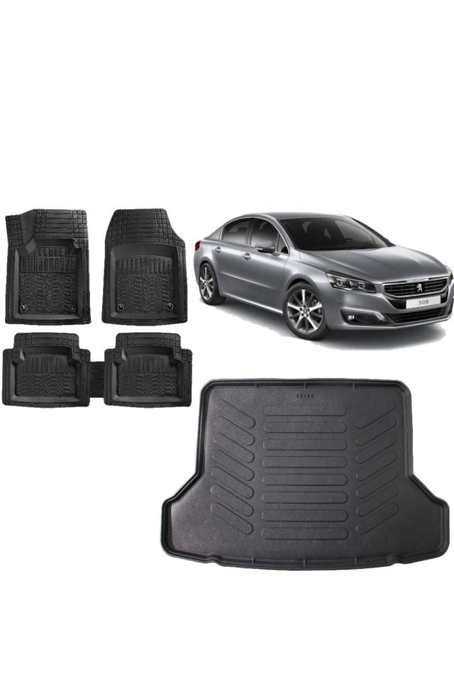 Peugeot 508 2014 (access Ve Actıve) Model 3d Bagaj Havuzu