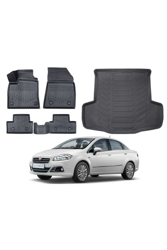 Fiat Linea 2009 Model Bagaj Havuzu Paspas Takımı Maxi Eva Serisi