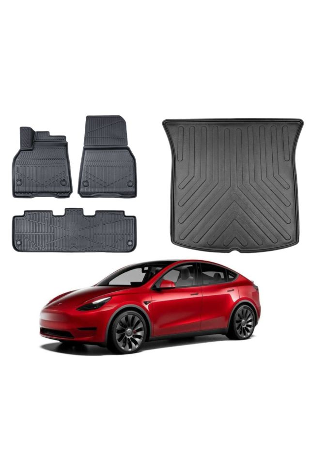Tesla Model Y 2022 Model Bagaj Havuzu Paspas Takımı Maxi Eva Serisi