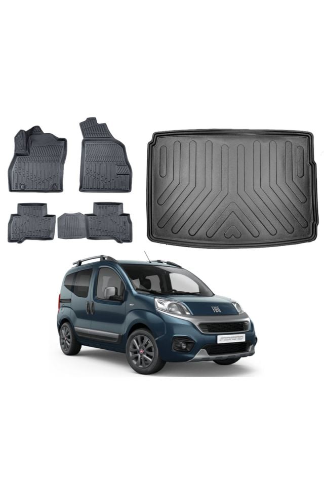 Fiat Fiorino 2007 Model Bagaj Havuzu Paspas Takımı Maxi Eva Serisi