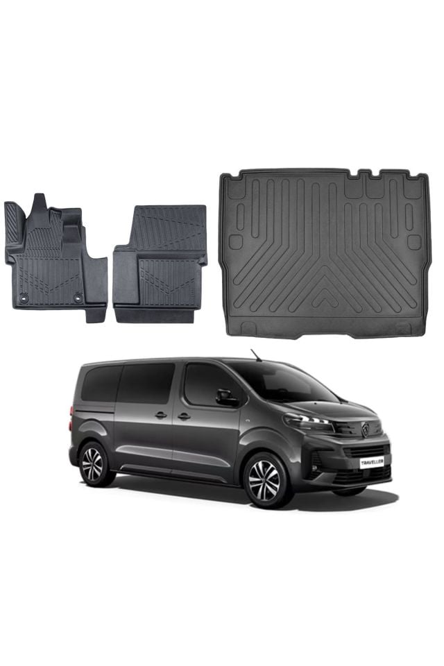 Peugeot Expert Traveller 2018 Model Bagaj Havuzu Paspas Takımı Maxi Eva Serisi