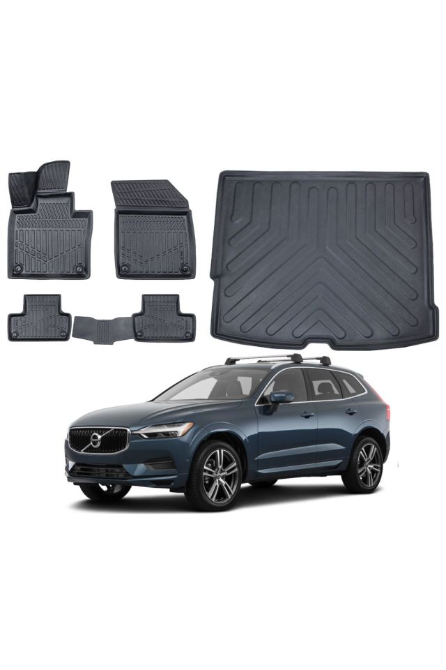 Volvo  XC60  2023 Model Bagaj Havuzu Paspas Takımı Maxi Eva Serisi