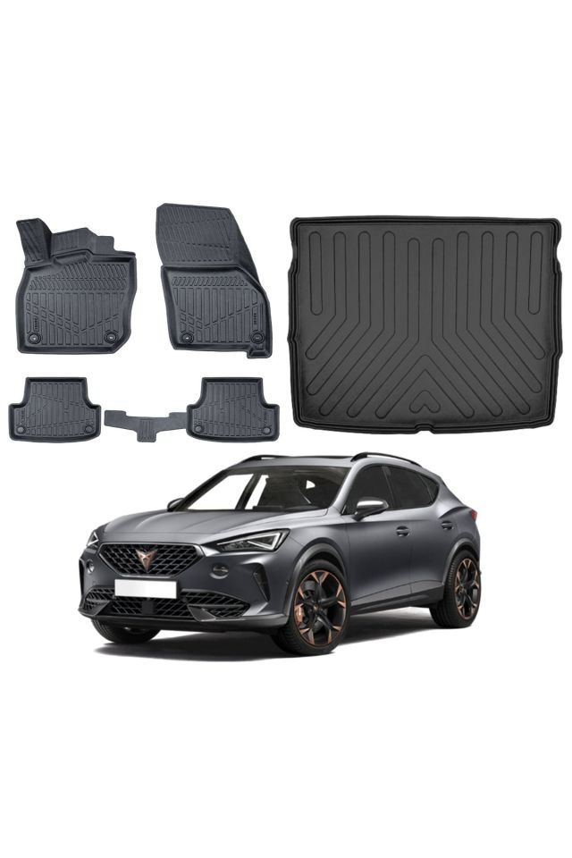 Cupra Formentor 2020 Model Üst Bagaj Havuzu Paspas Takımı Maxi Eva Serisi