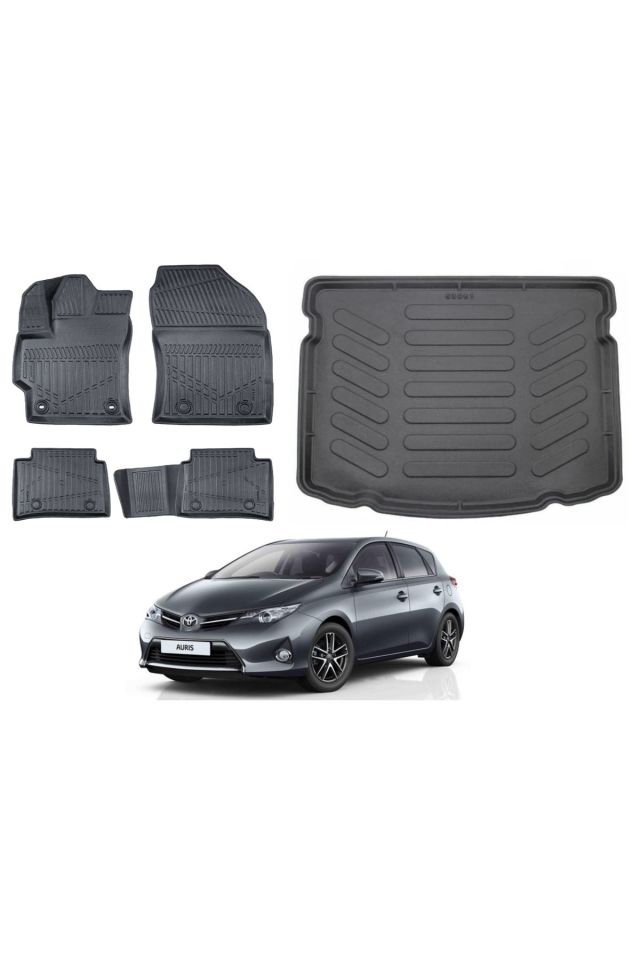 Toyota Auris 2014 Model Bagaj Havuzu Paspas Takımı Pro Eva Serisi