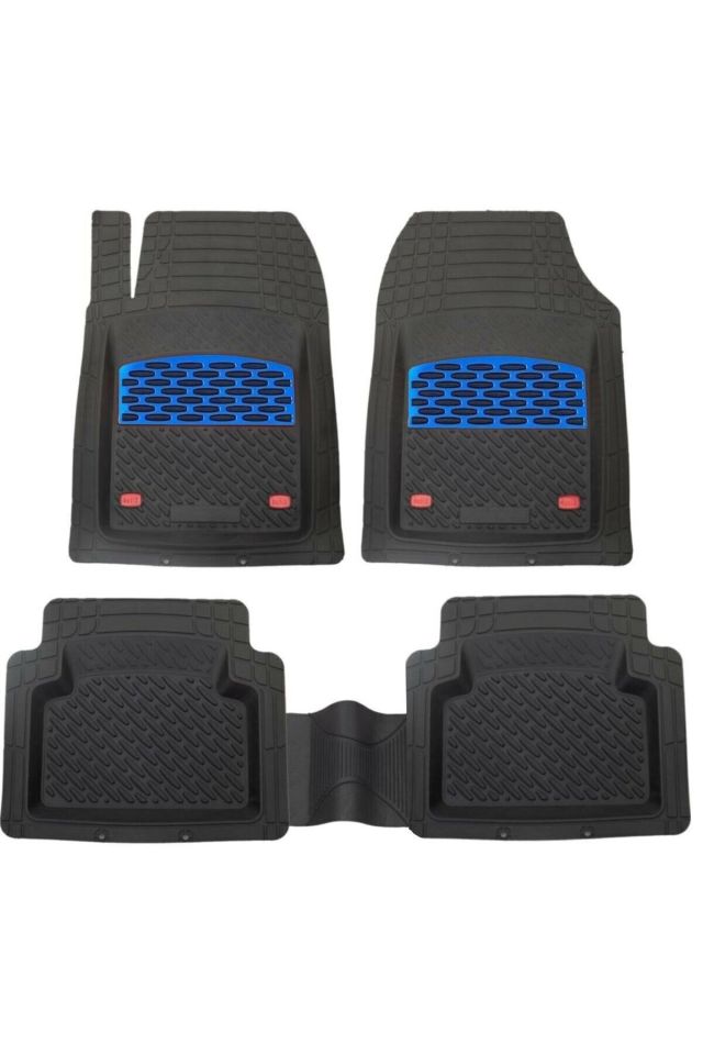 Ford Connect 2011 Model Cepsiz 3D Bagaj Havuzu+3D Havuzlu Safir Mavi Kromlu Paspas