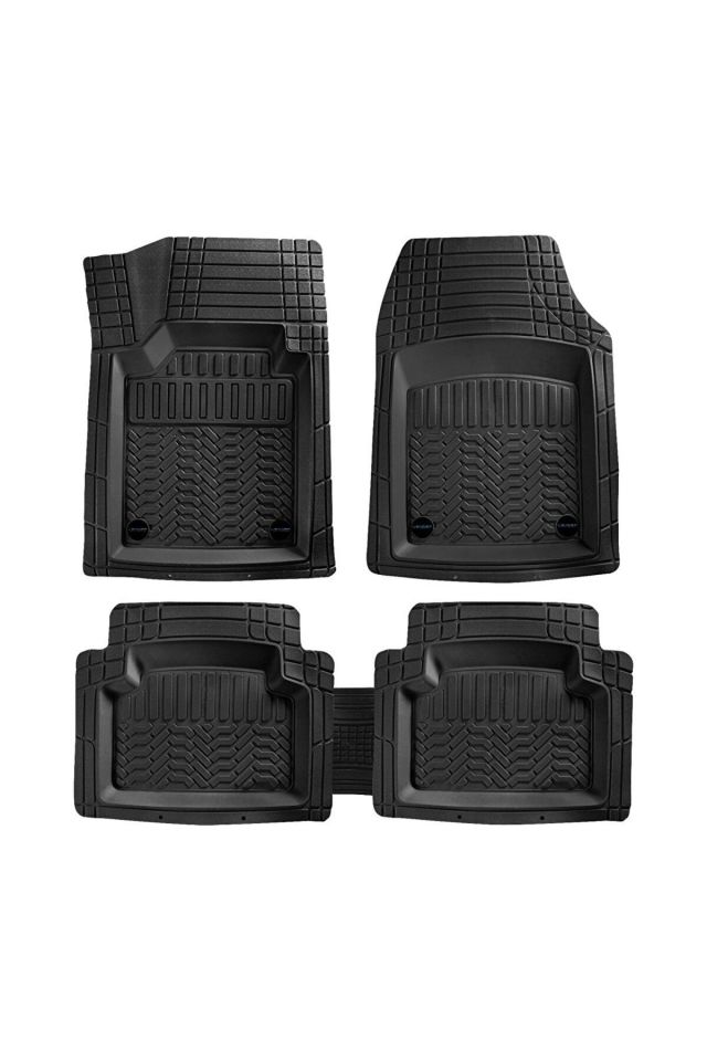 Land Rover Freelander 2 2006-2014 Bagaj Havuzu+3d Maximum Siyah Havuzlu Paspas Gri Kromajlı